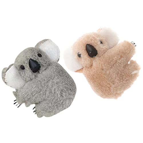 TOVINANNA 2stücke Koala Haarspangen Für Frauen Haarklammern Tiere Haarschmuck Kleine Haar Clips Zubehör Für Partys Und Alltag von TOVINANNA