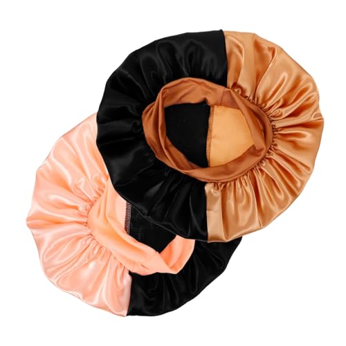 TOVINANNA Schlafmütze Mit Breiter Krempe – Bequeme Elastische Mütze Für Damen Haube Für Zöpfe von TOVINANNA