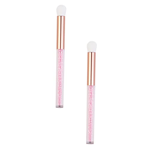TOVINANNA 2stücke Nasenreinigerpinsel Damen Make-up Pinsel Lidschattenpinsel Borsten Gesichtspflege Werkzeug Tiefenreinigung Öl Entferner von TOVINANNA