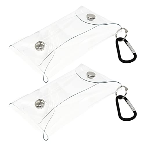 TOVINANNA 2stücke Wickeltasche Transparente Aufbewahrungstasche Tragbare Durchsichtige Tasche Kleine Multifunktionale Tasche Für Reisen Camping Outdoor Bad TOVINANNA 2stücke Wickeltasche Transparente Aufbewahrungstasche Tragbare Durchsichtige Tasche Kleine Multifunktionale Tasche Für Reisen Camping Outdoor Bad von TOVINANNA