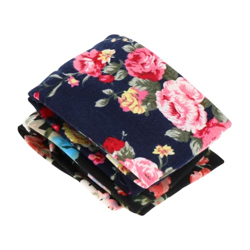 TOVINANNA 2stücke Yoga Stirnbänder Atmungsaktive Schweißbänder Mit Rosenmuster Kopf Wickel Kopfschmuck Für Fitness Und Täglichen Gebrauch von TOVINANNA