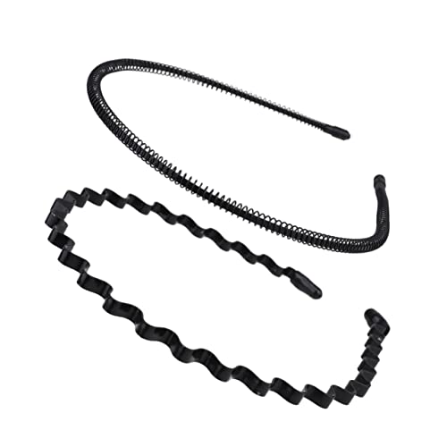 TOVINANNA 2stücke Teiliges -haarband Für Damen Und Unisex Haarschmuck Mit Kleiner Und Eleganter Spiral-design Für Stylische Frisuren Leicht Und Hautfreundlich Für Sport Und Alltag von TOVINANNA
