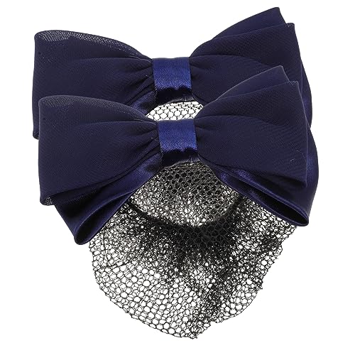 TOVINANNA 2stücke Damen Haarnetz Mit Schleifen-design Eleganter -clip Für Und Anlässe Perfektes Haar-accessoire Für Alltag Und Arbeit Einfache Anwendung Und Vielseitige von TOVINANNA