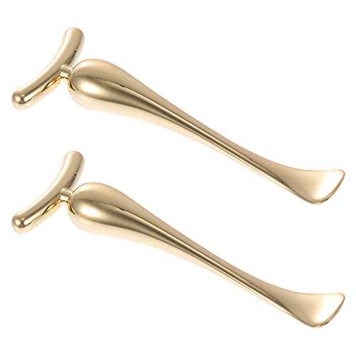 TOVINANNA 2stücke Zinklegierung Augencreme Massage-sticks Langlebige Gesichtswand Anti-aging Und Faltenreduktion Praktische Massagewerkzeuge Für Damen Und Herren von TOVINANNA