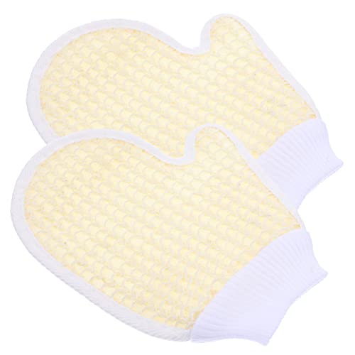 TOVINANNA 2pcs Peeling-schrubbhandschuhe Für Badehandschuhe Zur Duschreinigung Badetücher Körperreinigungshandschuhe von TOVINANNA
