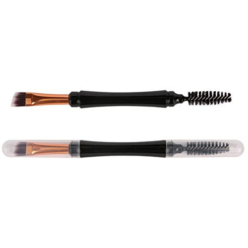 TOVINANNA 2 Stück Dual Zweck Make up Pinsel Mit Wimpernkämmen Kosmetik Pinsel Für Frauen Make up Werkzeug Für Präzise Anwendungen Und Sanftes Verblenden von TOVINANNA