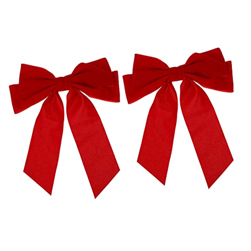 TOVINANNA 2 Stück Große Haarschleifen-clips für Frauen und Mädchen Haarschleifen Haarspangen mit Schleife Haarstyling-tool Geeignet für alle Haartypen von TOVINANNA