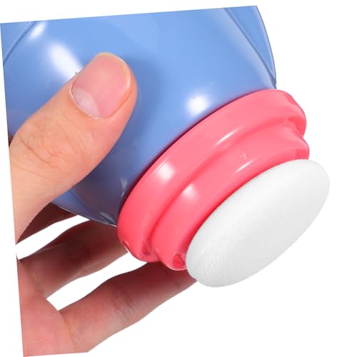 TOVINANNA 2stücke Körperpuderquaste Mit Etui Puderbehälter Für Junge Mädchen Und Erwachsene Tragbar Für Zuhause Und Reisen Einfache Anwendung Und Aufbewahrung von TOVINANNA