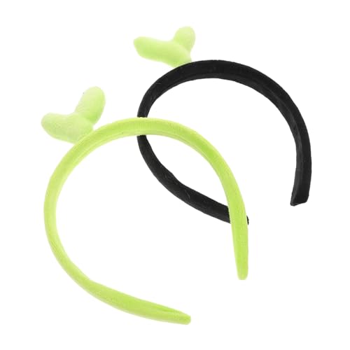 TOVINANNA 2stücke Süße Sojasprossen-stirnbänder Für Mädchen Cosplay-kopfbedeckung Haarreifen Haarschmuck Party-accessoire von TOVINANNA