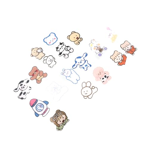 TOVINANNA 3 Sätze Cartoon Broschen Abzeichen Für Jacken Hüte Und Rucksäcke Kreative Dekoration Im Gemischten Stil Mit Praktischen Schnallen Und Schützendem Film 20 Stück * 3 TOVINANNA 3 Sätze Cartoon Broschen Abzeichen Für Jacken Hüte Und Rucksäcke Kreative Dekoration Im Gemischten Stil Mit Praktischen Schnallen Und Schützendem Film 20 Stück * 3 von TOVINANNA