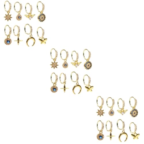 TOVINANNA 3 Sätze Nasenring -nagel -nagel -set Ohrringe Deko Clip-on-nasenringe Für Frauen Ohne Piercing Gefälschte Nasenringe Reifen Damen Schmuck Ohne Piercing Legierung 8 Stück * 3 TOVINANNA 3 Sätze Nasenring -nagel -nagel -set Ohrringe Deko Clip-on-nasenringe Für Frauen Ohne Piercing Gefälschte Nasenringe Reifen Damen Schmuck Ohne Piercing Legierung 8 Stück * 3 von TOVINANNA
