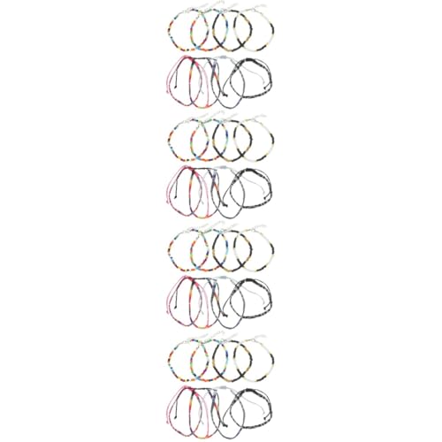 TOVINANNA 3 Sätze Teiliges Fußkettchen Set Bunten Perlen Für Frauen Verstellbare Boho Fußschmuck Für Strandpartys Stilvolle Fußkettchen Für Teenager Mädchen Accessoires 8 Stück * 3 von TOVINANNA