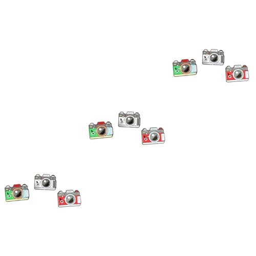 TOVINANNA 3 Sätze Teiliges Kamera Broschen Legierung Vintage Anstecker Für Kleidung Accessoires Für Frauen Und Mädchen Farblich Zufällig Zufällige Farbe 3 Stück * 3 von TOVINANNA