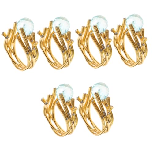 TOVINANNA 3 Sätze Vintage Frauenring Mit Kreativem Kristallball Modischer Finger Schmuck Für Besondere Anlässe Für Hochzeit Geburtstag Und Alltag 2 Stück * 3 von TOVINANNA