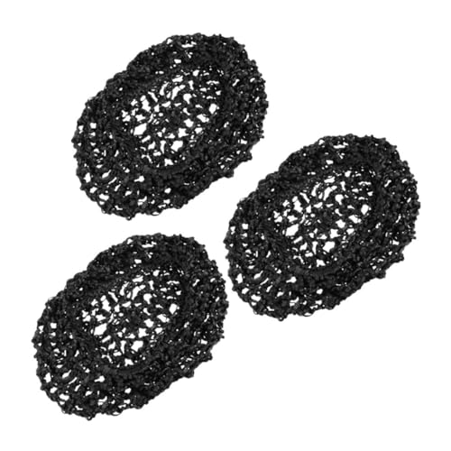 TOVINANNA 3stücke Haarnetz Snoods Für Damen Atmungsaktive Weiche Häkelhaube Aus Rayon Für Schlaf Und Haarpflege Haarschutz Und Komfort Nacht von TOVINANNA