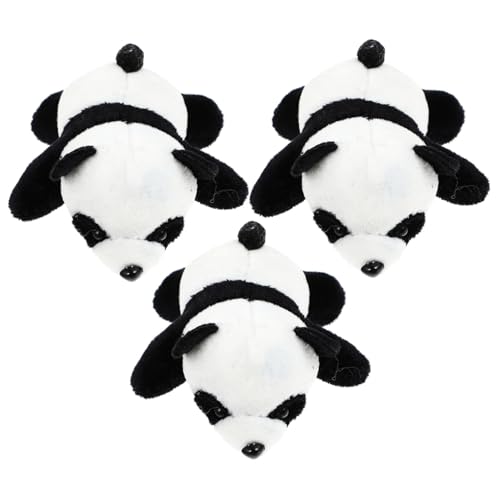 TOVINANNA 3 Stück Panda Haarnadel Cartoon Haar Accessoires Panda Haarspangen Mädchen Schöne Haarspange Plüsch Haarnadeln Kinder Kopfschmuck Haarnadeln Für Mädchen Cartoon von TOVINANNA