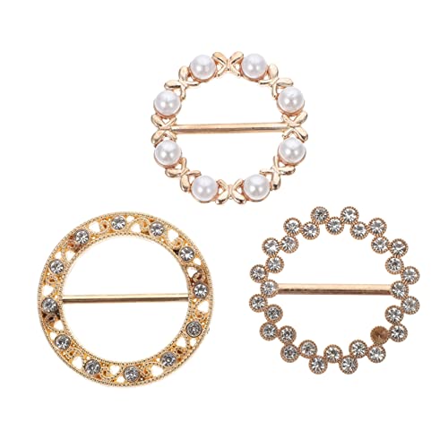 TOVINANNA 3 Stück Rhinestone Schalclips mit Perlen Dekorative Schnallen für Damenbekleidung Verstellbare Gürtel für Eleganten Stil für Schals und Outfits TOVINANNA 3 Stück Rhinestone Schalclips mit Perlen Dekorative Schnallen für Damenbekleidung Verstellbare Gürtel für Eleganten Stil für Schals und Outfits von TOVINANNA