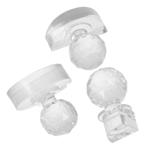 TOVINANNA 3 Stück Teiliges Multifunktionales Lidschatten presswerkzeug Präziser und Kontrollierter Augen make up stamper mit Feiner Oberfläche Geeignet für Runde Presspfannen Einfaches von TOVINANNA
