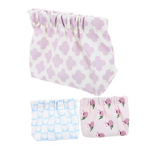 TOVINANNA 3 Stücke Frauen Lippenstift Fall Kosmetik Tasche Mini Make-up Tasche Tragbare Für Geldbörse von TOVINANNA