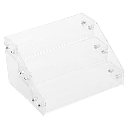 TOVINANNA 3-lagiges Acryl-displayregal Für Nagel-make-up-organizer Nagel-werkzeughalter Stabiles Maniküre-lagerregal von TOVINANNA