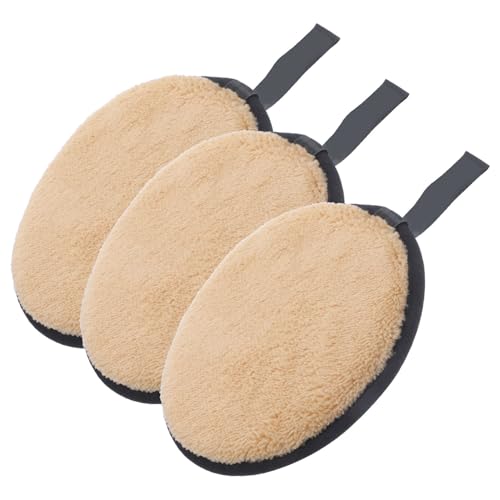 TOVINANNA 3stücke Makeup Puff Reinigungs-pads Für Sanfte Make-up-entfernung Doppelseitige Runde Waschpads Für Gesicht Weiche Und Langlebige Kosmetikprodukte Für Frauen Zufällige Farben von TOVINANNA