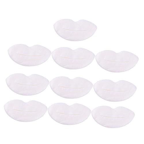 TOVINANNA 3000 Stk Lippenmaskenpapier Seide Lippen feuchtigkeitsspendend Kollagen Lippe lippenpflege lippen pflege bettwäsche nützliche Lippenfilme atmungsaktive Lippenmasken unsichtbar von TOVINANNA