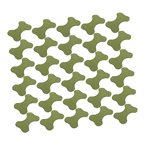 TOVINANNA 30blätter Beifuß-aufkleber Blanko-moxa-aufkleber Für Haushalt Kleine Moxa-pflaster Leere Akupunkturpunkt-aufkleber Hautverträglich Und Luftdurchlässig von TOVINANNA