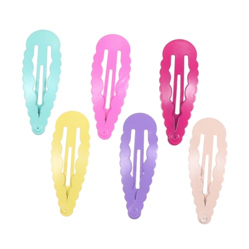 TOVINANNA 30 Stück Haarspangen in Bonbonfarben Für Mädchen Baby-haar-accessoires Modische Snap-clips in Tropfenform Haar-accessoires Für Kinder Haarnadeln Bobby Pin Für Kinder von TOVINANNA