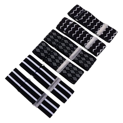 TOVINANNA 3paare Verstellbare Elastische Hemdärmelhalter Für Damen Und Herren Elegant Komfortables Dehnbar Und Langlebig Für Formelle Kleidung von TOVINANNA