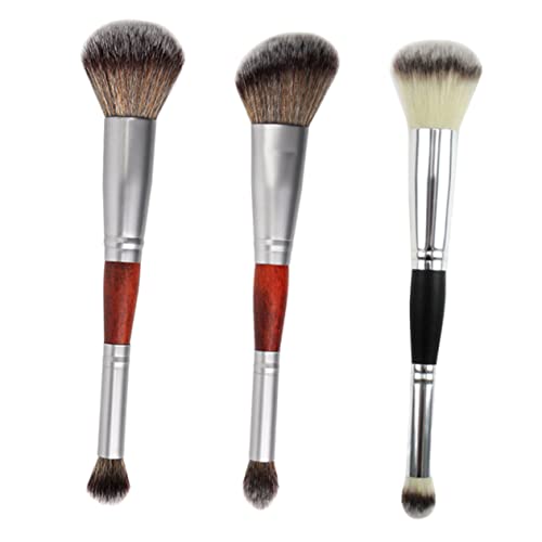 TOVINANNA Gesichts-make-up-pinsel 3-teiliges Set Lidschatten- Faserpinsel Leicht Und Tragbar Für Frauen von TOVINANNA