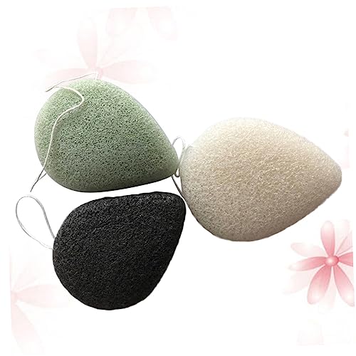 TOVINANNA 3St Gerät zur Gesichtsformung Gefälschte Bräune Wattepads Gesicht Wattepads für das Gesicht Schwamm makeup remover exfoliating sponge beauty tools Skin balance sponge von TOVINANNA
