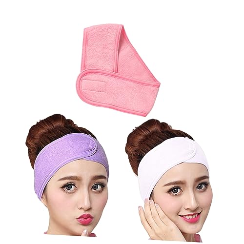 TOVINANNA 3St Spa-Stirnband haarband hair-band mouth mask hand towel Kopfbedeckung Gesicht Stirnband für Männer Stirnbänder für Damen Männer Stirnband Bausatz halstuch damen Stirnband machen von TOVINANNA