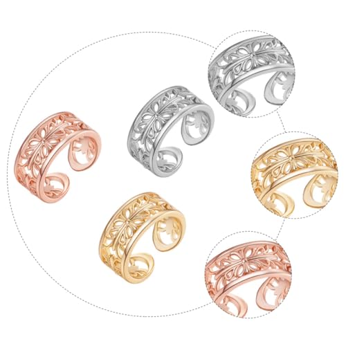 TOVINANNA 3stücke Fußring Knöchelring Dekor Mit Zehenknöchel Schmuckring Einstellbarer Fußring Aus Hochwertigem Material Für Damen Perfektes Für Partys Und Alltag von TOVINANNA