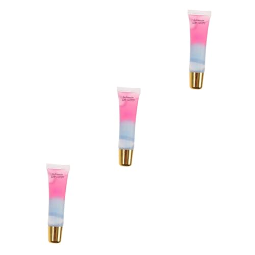 TOVINANNA 3st Lipgloss Schönheitswerkzeuge Für Frauen Lippenöl Reiseflaschen Für Toilettenartikel Schnürsenkel-anhänger Kreis Haarspange Schlauch Mädchen Lippenstiftpigment von TOVINANNA