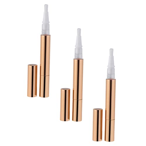TOVINANNA 3stücke Leere Nachfüllbare Nagellackflasche Lipgloss-röhre Eyeliner-flüssigkeitshalter Einfache Diy-lipgloss-behälter Mini-kosmetiktuben Für Lippenöl Und Lippenfarbe von TOVINANNA