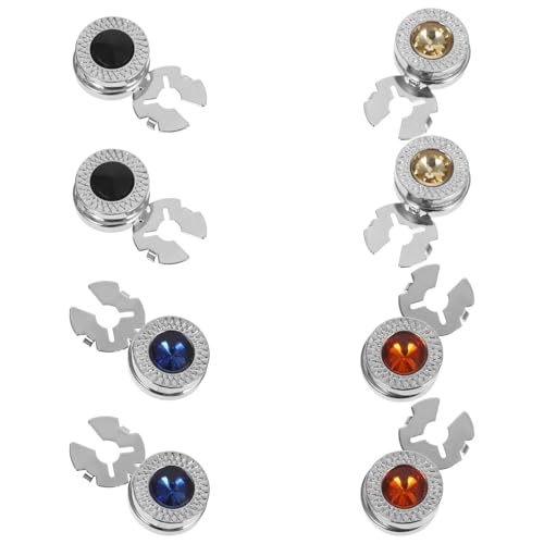TOVINANNA 4 Paare Einzigartige Metall Hochzeitsaccessoires für Männer für Formelle Anlässe für Väter Ehemänner und Freunde und Langlebig TOVINANNA 4 Paare Einzigartige Metall Hochzeitsaccessoires für Männer für Formelle Anlässe für Väter Ehemänner und Freunde und Langlebig von TOVINANNA