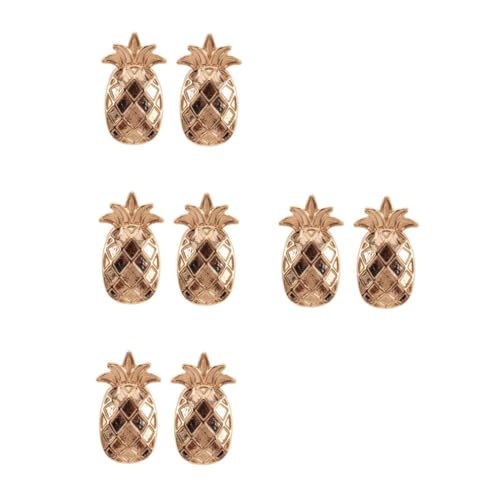 TOVINANNA 4 Sätze Cartoon Ananas Brosche Niedliche Anstecknadeln Für Schals Hüte Und Jacken Für Sommerstrandpartys Und Hawaiianische Anlässe 2 Stück * 4 von TOVINANNA