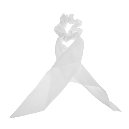 TOVINANNA 4stücke Satin Haargummis Mit Schleifen Bequeme Haarbinden Für Frauen Und Mädchen Langlebige Elastische Haar-accessoires Vielseitige Haarhalter Für Anlässe von TOVINANNA