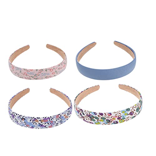 TOVINANNA 4stücke Stoff Stirnbänder Für Damen Mädchen Haarbänder Kopfschmuck Für Yoga Sport Make-up von TOVINANNA