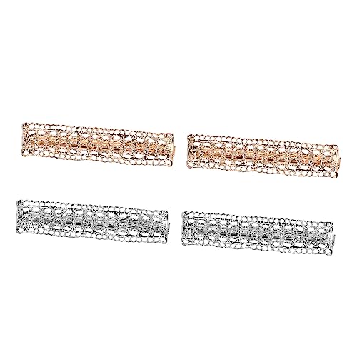 TOVINANNA 4stücke Kreative Haarclips Mode Hohl Haarnadel Chic Legierung Haar Zubehör Für Mädchen Und Lady Langlebig Und Praktisch Für Frisuren von TOVINANNA