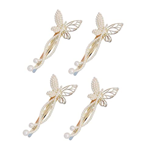 TOVINANNA Elegante Schmetterling Haarspange Haarnadel Braut Haarschmuck Damen Haarnadel Für Hochzeitsveranstaltungen von TOVINANNA