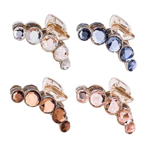 TOVINANNA Haarspange 4-teilig Modisches Damen-stirnband mit Kristallen Haar- -accessoire für Mädchen und Frauen von TOVINANNA