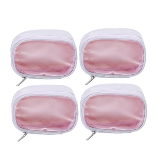 TOVINANNA 4stücke Reisekosmetiktaschen Mit Reißverschluss Praktische Und Stilvolle Make-up-Organizer Für Damen Für Unterwegs Leicht Und Tragbar Transparentes Design Multifunktional TOVINANNA 4stücke Reisekosmetiktaschen Mit Reißverschluss Praktische Und Stilvolle Make-up-Organizer Für Damen Für Unterwegs Leicht Und Tragbar Transparentes Design Multifunktional von TOVINANNA