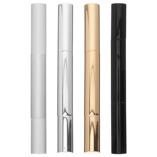 TOVINANNA 4-teilige Reise-eyeliner-tube Für Geölte Augenbrauen Befüllbarer Kosmetikbehälter Mit Nagelwachstums-ölstift von TOVINANNA