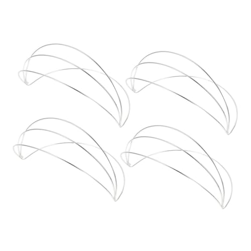 TOVINANNA 4stücke Stirnbandbasis Aus Metall Zum Selbermachen Zum Basteln Von Stirnbändern Und Diademe Für Selbstgemachte Kopfschmuck Geeignet Für Bräute Cosplay Und Besondere Anlässe von TOVINANNA