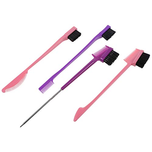 TOVINANNA 4stücke Dual-head Augenbrauen Und Wimpernbürste Multifunktionales Make-up-grooming-tool Für Frauen Und Mädchen Für Präzises Styling Und Trennung Der Wimpern von TOVINANNA