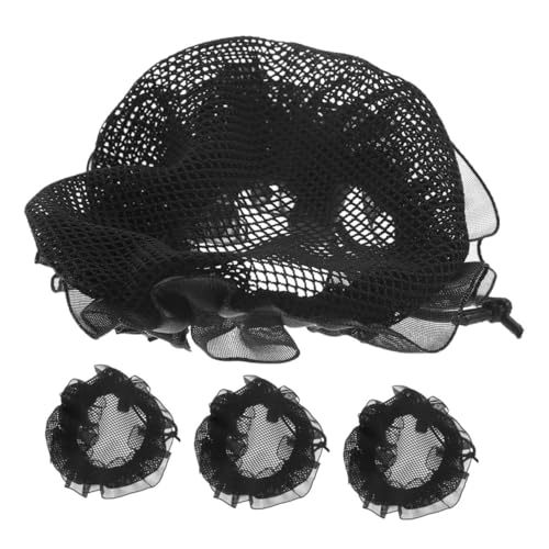 TOVINANNA 4stücke Haarnetz Für Unsichtbares Ballett Haarnetz Für Mädchen Atmungsaktive Und Weiche Haarnetze Für Und Alltag Für Lange Und Ballettaufführungen von TOVINANNA