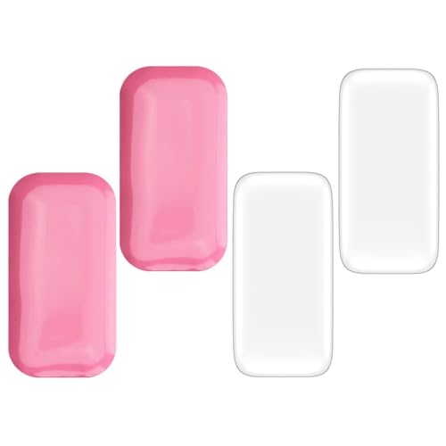 TOVINANNA Wimpernkleberhalter Silikon Statischer Aufkleber 4 Stück Fake Lash Pad Für Altersgruppen Make-up-tools von TOVINANNA