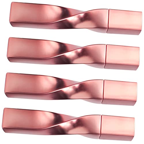 TOVINANNA 4 Stück Wimpernbürste Leerrohr Eyeliner-Flüssigkeit schwarzer Handseifenspender kosmetiktasche kosmetikbeutel Maskara werkzeug Mascara- Eyeliner- -Tool Plastik von TOVINANNA