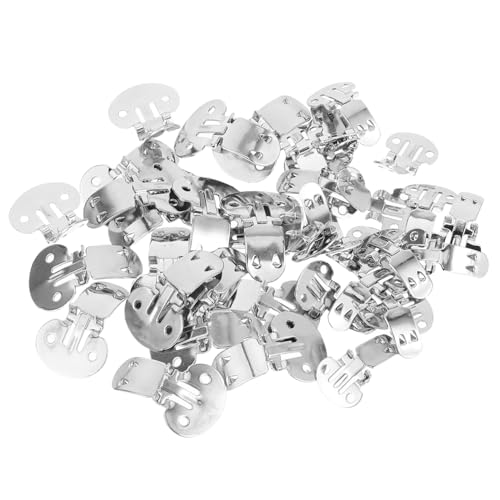 TOVINANNA 40 Stück Metallschnallen für Diy Hochzeitskleider Abnehmbare Clips für Damen zur Verzierung von High Heels und Schuhaccessoires von TOVINANNA